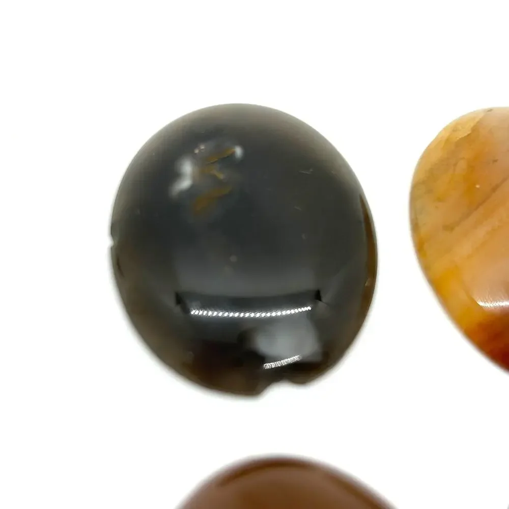 Asssorted Agate Cabochons For Jewely‎ Making Lot of 21
